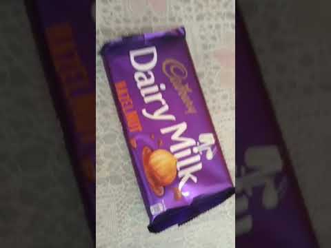 DUBAI'S  CADBURY DAIRY MILK HAZELNUT CHOCOLATE
