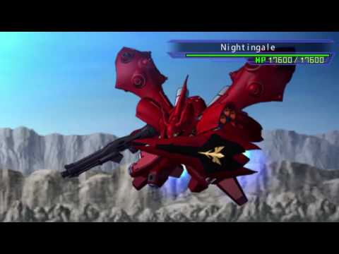 SD Gundam G-Generation Overworld - Nightingale All Animations HQ Texture Pack