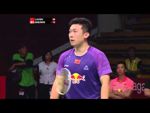 TOTAL BWF World Championships 2015 | Badminton Day 5 QF M7-MD | Liu/Qiu vs Boe/Mog