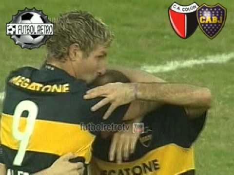 Colon 1 vs Boca Jrs 3 Clausura 2009 Rivarola, Palermo, Battaglia, Riquelme FUTBOL RETRO TV