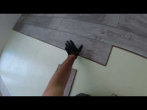 Installing supermarket flooring. Leroy Merlin, Castorama, Obi, and others. Step by step.