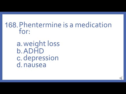 Top 200 Drugs Practice Test Question - Phentermine is a medication for: