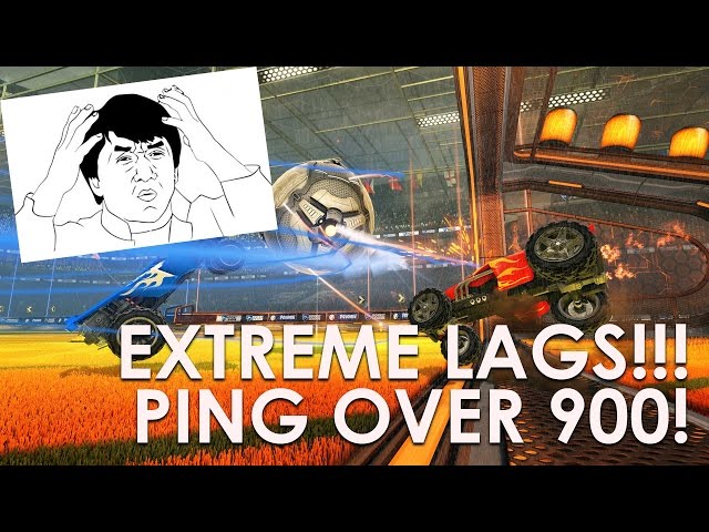 Titulný obrázok Youtube videa s názvom Rocket League - Extr&eacute;mne Lagy