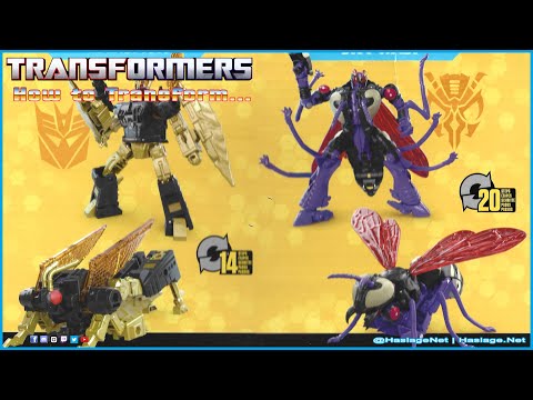 Transformers: Buzzworthy Bumblebee Legacy Creatures Collide Skywasp #Shorts | HNE Toys