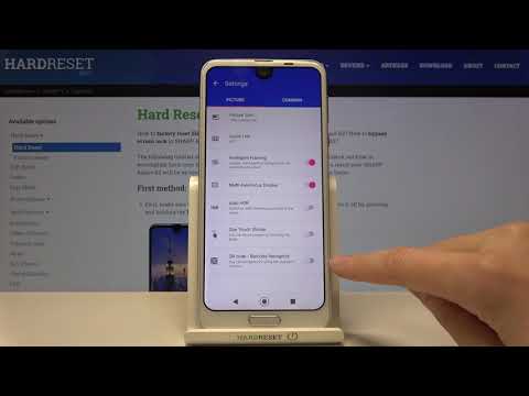 How to  Allow Camera to Scan QR Codes on SHARP Aquos R2