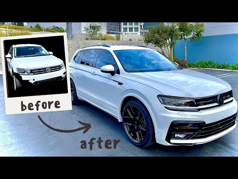 VW Tiguan R-Line Conversion Paint and Instal