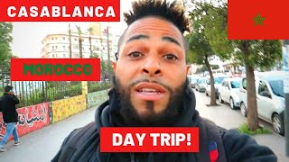 Day Trip to Morocco 🇲🇦 Layover in Casablanca | Travel Vlog 2021