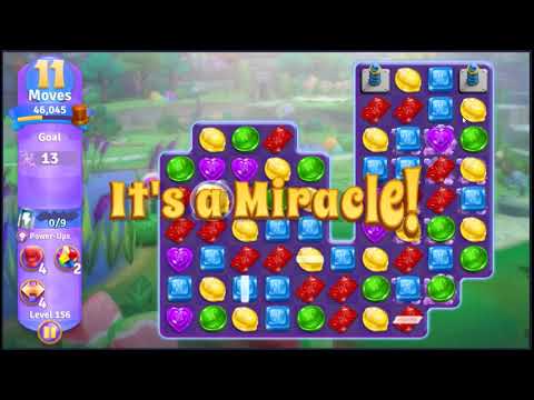 Wonka's World of Candy Level 156 - NO BOOSTERS + FULL STORY 🍫 | SKILLGAMING ✔️