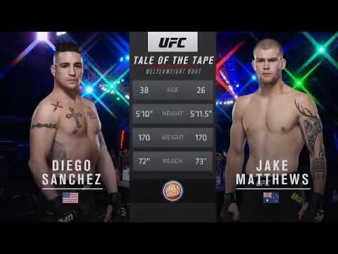 Diego Sanchez vs  Jake Matthews FULLFIGHT Highlights 26th September 2020