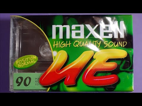 MAXELL UE cassettes from 2020 unwrapping