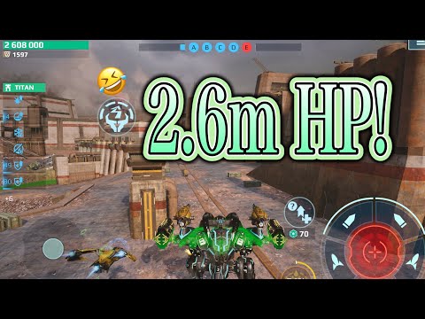 【War Robots】2.6Million HP(WORLD RECORD) 22 Million Damage |WR #warrobots #wr #worldrecord #ochokochi
