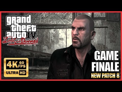 Grand Theft Auto IV The Lost and Damned ENDING 4K 60fps Walkthrough Part 14 GAME FINALE Ultra HD