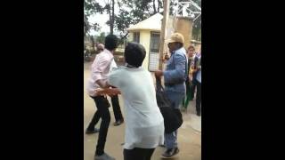fight between student @nd watchman