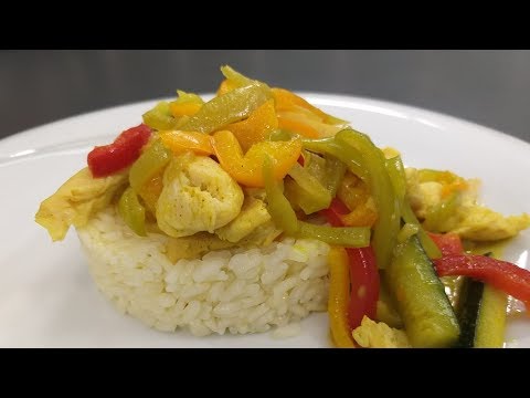 Rreze Dielli 17 Prill 2019 - Të Gatuajmë me Znj. Vjollca P1 Fileto pule me kerri dhe perime