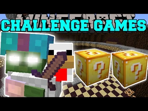 Minecraft: CHICKEN JOCKEY CHALLENGE GAMES - Lucky Block Mod - Modded Mini-Game
