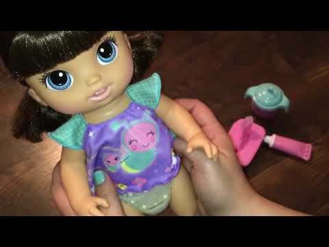 Baby Alive Twinkles n' Tinkles Doll Unboxing Play Review