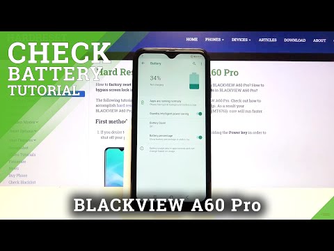 How to Show Battery Percentage in BLACKVIEW A60 Pro – Enable Battery Percentage Visibility