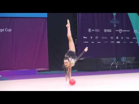Ingrid Bratsberg NOR Ball AA World Challenge Cup Cluj 23 August 2019