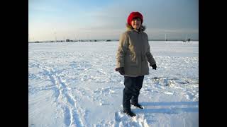 DIEPPE sous la neige en 2013.