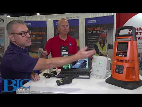 Industrial Scientific showcases their products at Downstream 2019