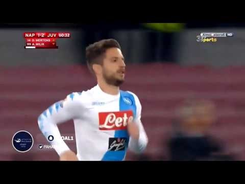 Dries Mertens scores 8 seconds after coming on vs Juventus! 2 2