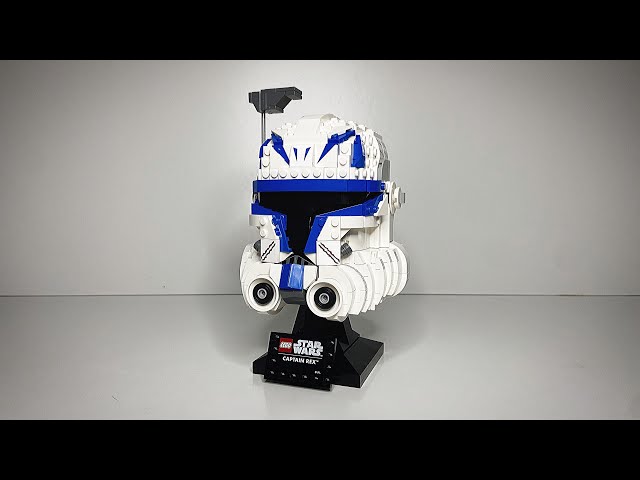 Vídeo relacionado con LEGO 75349 Star Wars Captain Rex Helmet Set, The Clone Wars Collectible for Adults, 2023 Series Model Collection, Memorabilia Gift Idea for Him or Her