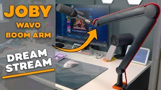 Joby Wavo Boom Arm for microphones. Streamers Dream