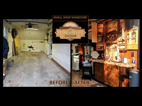 The Dovetail Artisan ~ Woodworking Shop Tour 1/01/23