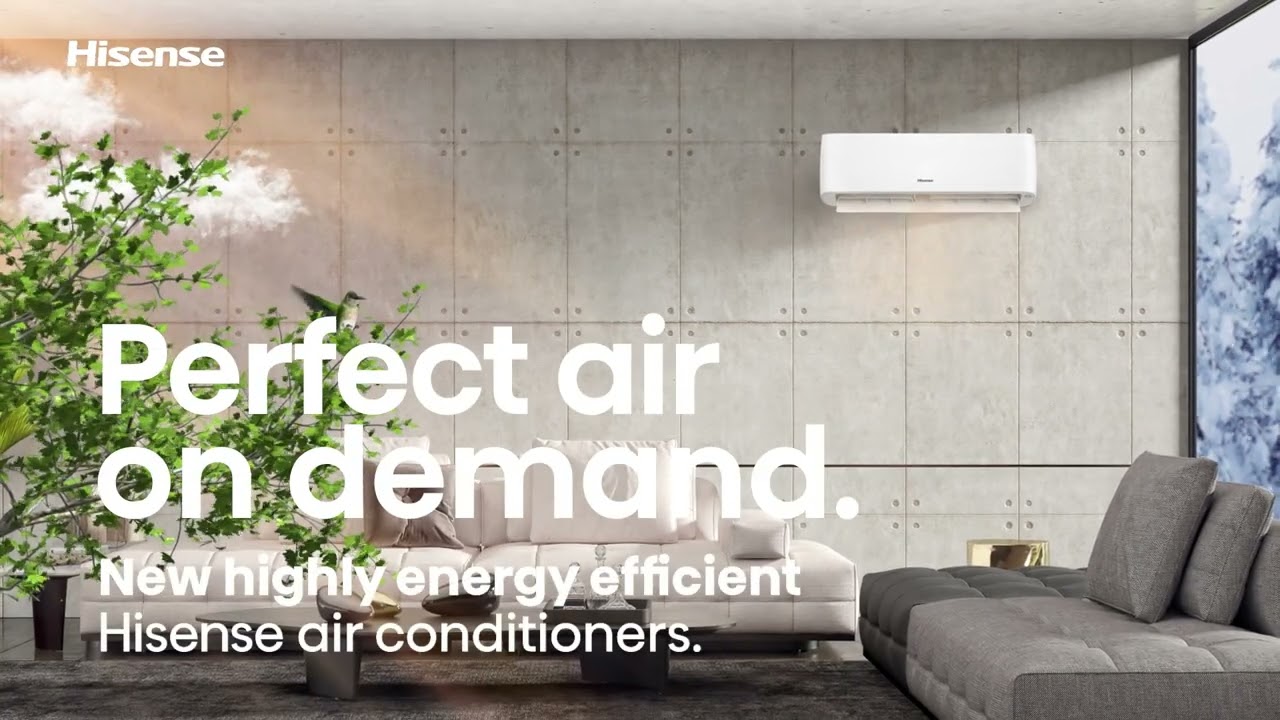 Hisense NEWEST Air Conditioners. Winter 2023 is all about Perfect Air on Demand.