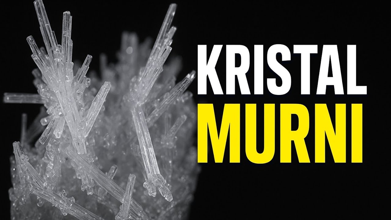 Cara Mendapat Kristal KNO3 Murni Dari Pupuk Buah - Metode Rekristalisasi