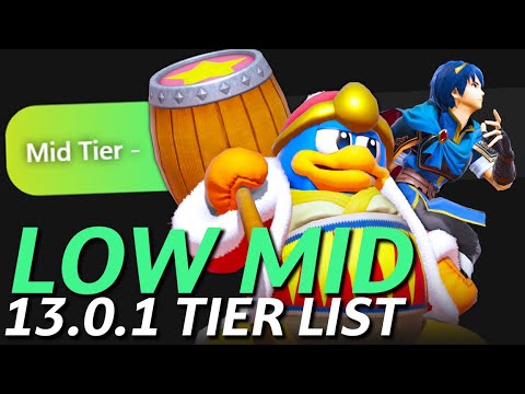 There is NO REASON to play these characters... (SSBU 13.0.1 Tier List)