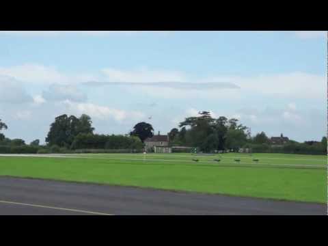 Hawker Sea Fury Fairford Airshow practice 2012 at RNAS Yeovilton