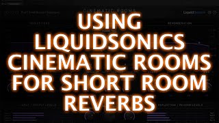 Video thumbnail for Using LiquidSonics Cinematic Rooms For Short Room Reverbs by Production Expert