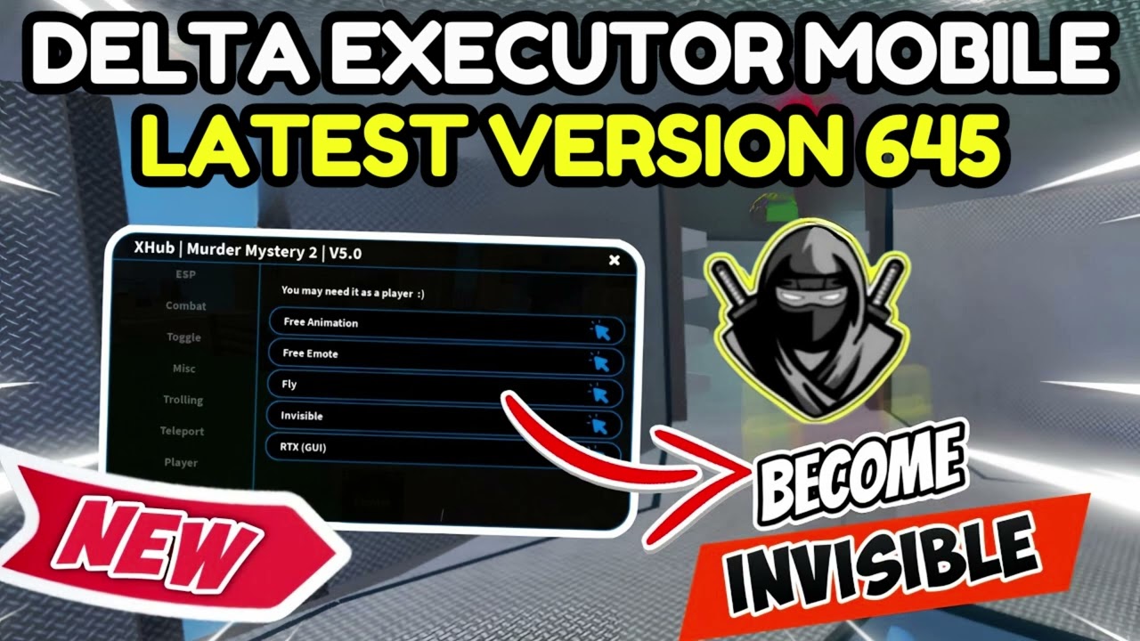 [New Update] Delta Executor v645.665 (v116) Latest Version | Best Roblox Executor For Android Mobile