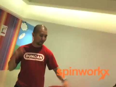 Spinner Fringe Division: 1A Compulsories - Eli Hops (3 Hops, Hands must Touch in between Hops)