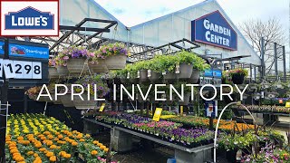 NEW ARRIVALS Lowes Garden Center! Sale on Perennials! & Gorgeous New Shrubs.  April 2025