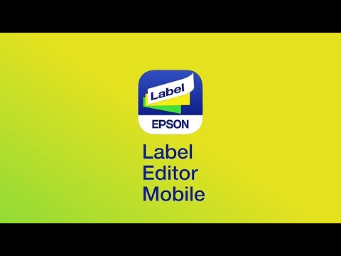 Epson Label Editor Mobile 활용법