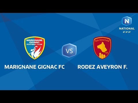 J20 : Marignane Gignac FC - Rodez AF I National FFF 2018-2019