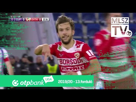 Márkvárt Dávid gólja az Újpest FC – DVTK mérkőzésen