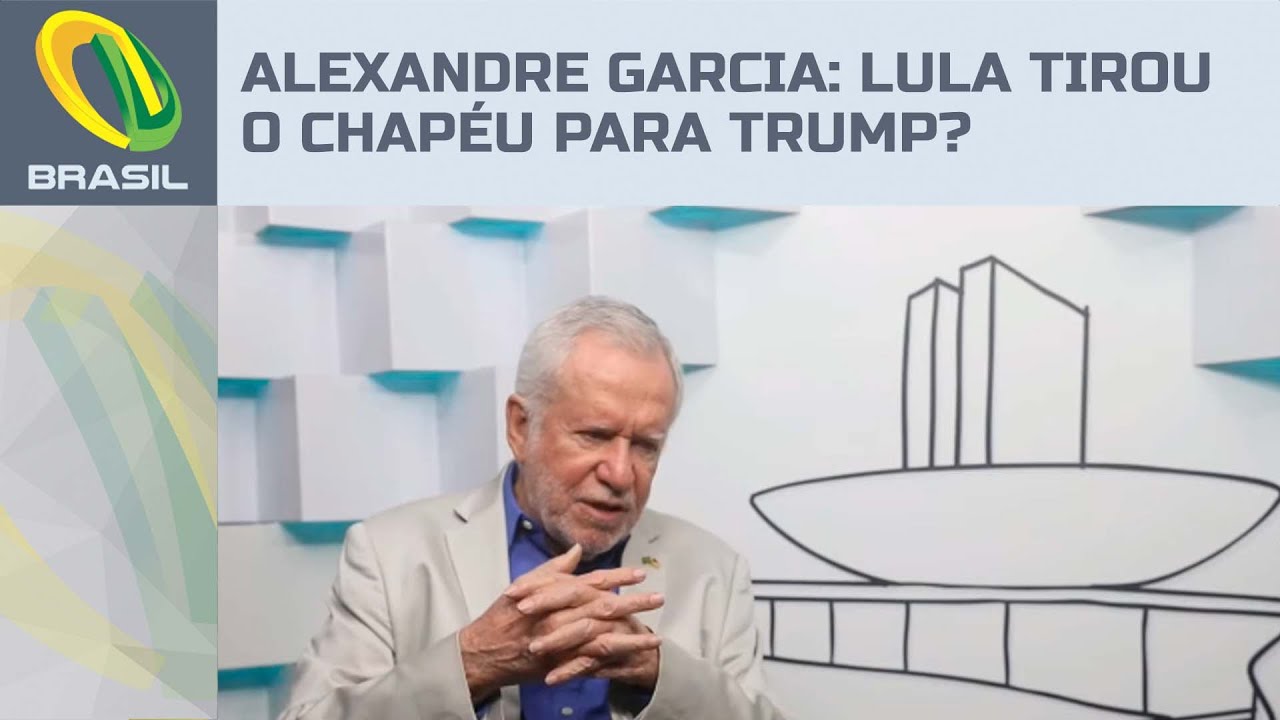 Alexandre Garcia: Lula tirou o chapéu para Trump?