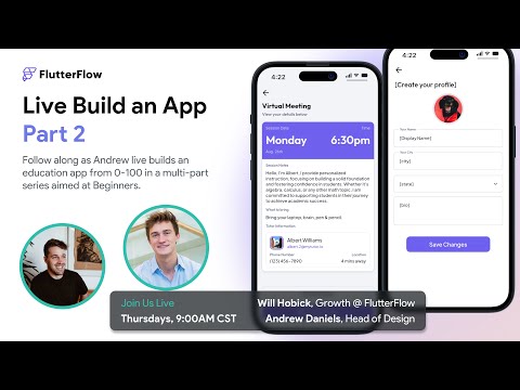 Part 2 -- Live Building Education App for Beginners