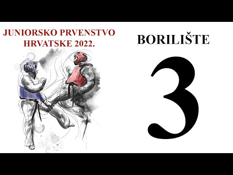 Juniorsko prvenstvo Hrvatske 2022 – BORILIŠTE 3