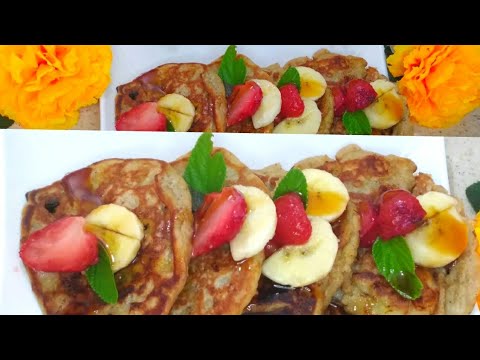 How to make Banana Fritters//Quick Banana Oats Fritters//Breakfast Fritters Recipe//Easy Fritters