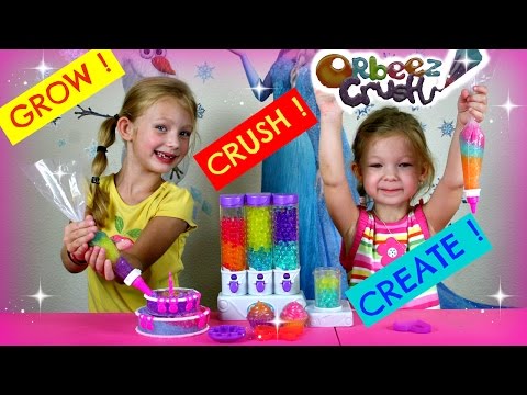 NEW ORBEEZ CRUSH Sweet Treats Studio Orbeez Toys / Bolitas de Gel Video