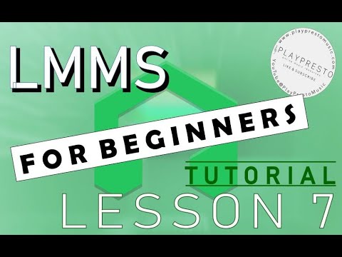 LMMS for Beginners - Lesson 7, Adding Effects