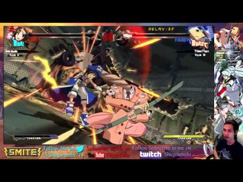 GG Xrd 1.1 - Isaac J vs Shugotenshi - 6/13/2015 - Casual PSN