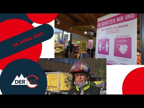 DER TAG | 06.04.2020 | Wie läuft die Schutzmaskenpflicht in Supermärkten