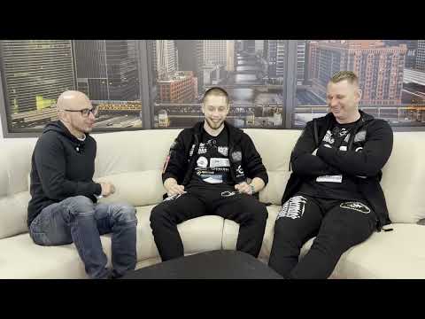 Kewin Gibas przed walką w Rockford