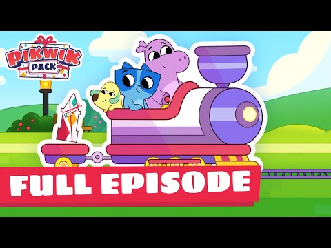 Pikwik Pack Full Episode 🎁✨ Season 1 Kip in the Caboose