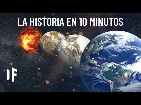 The entire evolution of the Earth in just 10 minutes